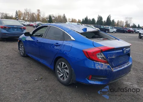2017 Honda Civic Ex z USA, uszkodzony, nr VIN 2HGFC2F72HH510683